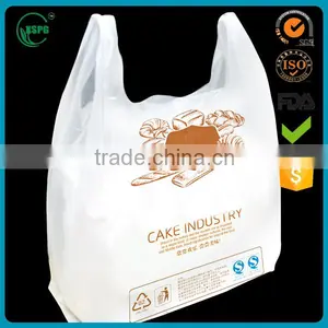 Custom Printed Plastic Pe T-shirt Bags/Shopping Bag thumbnail-1