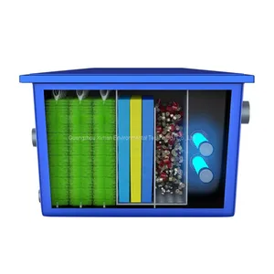 Manufacture CFO-3 Fiberglass Koi Pond Filters Fish Farm Bio Filter Fish Pond Filtration System thumbnail-2