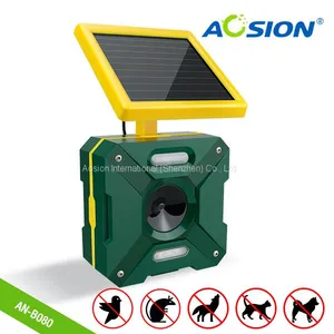 2022 Waterproof Solar Ultrasonic Animal Garden Cat Repeller thumbnail-1