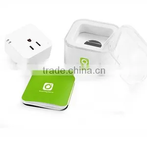 2200W Power Rating AC 90-256V Smart WIFI Socket With Smart Phone Android & IOS APP for Remote Control Electricity Cut-off And Re thumbnail-3