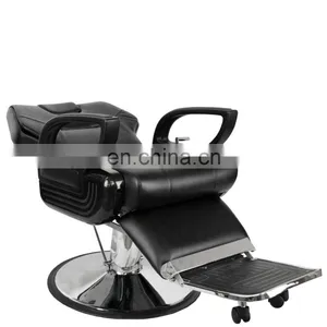 Commercial Furniture Antique Barber Chair General Use and Synthetic Leather Material High Quality Beauty New Salon Furniture thumbnail-1