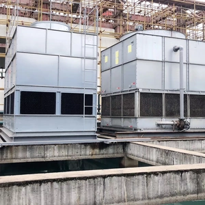 Frp Fan Blades Cooling Tower Pvc Material Closed Fill Type Durable In Use 60t Industrial thumbnail-1