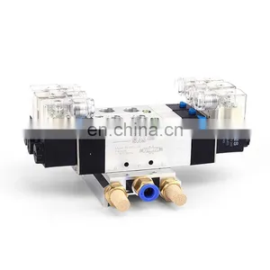 SNS 4V330-10 Series Inlet Double Coils Pilot-operated Pneumatic Air Electric Solenoid Valve thumbnail-3