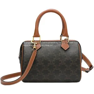 Light Luxury Exquisite Fashion Old Flower Arc de Triomphe Handbag New thumbnail-3