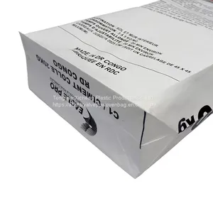 Custom Printing 50kg pp Valve Sand Cement Construction Material Packaging Bag thumbnail-1