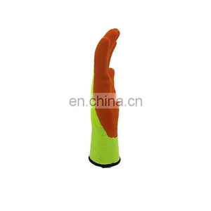 High Quality Industrial Protective Electrical Knitting Nylon Polyester Dipping Nitrile Work Safety Gloves thumbnail-5