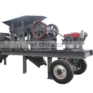 Electric Start Mobile Crusher Factory Outlet 18KW 1003086 for Sale Max.20t/h 10 Woking Days After Received The Deposit thumbnail-3