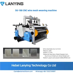 Wire Braiding Machine.CNC Wire Cloth Weaving Machine. thumbnail-1