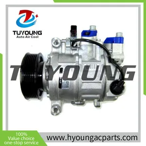 Factory Directly Sale DENSO 6SEU14C Auto Ac Compressor For Audi A3/A4/A5 Porsche Macan 4H0260805E AIK396 248300-2690 L4 V6 2.0 3.0L thumbnail-1