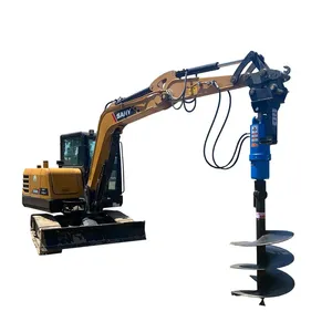 Hot Selling Digger Attachments Hydraulic Earth Auger Dig Drilling thumbnail-1