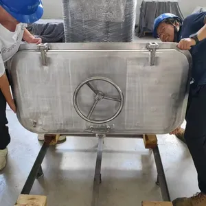 Quick Action Hatch Door Single or Double for Marine Ship Use-Weatherproof Aluminum Steel ABS Material CCS Certified thumbnail-4