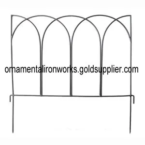 Garden Metal Fence Wire Rustproof Folding Iron Edging Fencing for Outdoor thumbnail-2