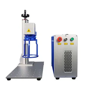 Portable Handhed 20W Galvo Scanner Tabletop Mini Intelligent Fiber Laser Marker Engraving on Metal Plastic thumbnail-2