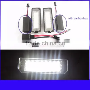 18leds Golf 4 Golf 5 Golf 6 Golf 7 Led License Plate Light Led Number Plate Lamp License Light for VW Golf4 Passat thumbnail-1