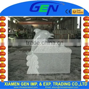 Simple Carved Memorial Tombstone Granite Monuments thumbnail-1