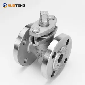 [Ruoteng] Inverted Pressure Balanced Lubricated Stainless Steel Flanged Plug Valve thumbnail-3