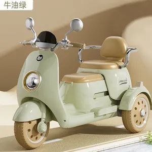Children's Electric Motorcycles, Tricycles, Rechargeable Two Person Remote-controlled Toy Cars（Wechat:13510231336） thumbnail-4