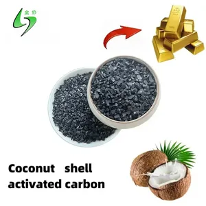 Lijing Charbon Actif Sell Bulk Carbon Activ Price Per Ton Gold Extraction Granulated Coconut Activated Carbon 6x12 Made in China thumbnail-1