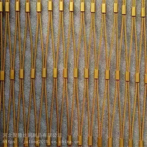 High Quality Flexible Stainless Steel Wire Rope Garden Fence Green Wall Mesh & Cable Netting for Plant Trellis Climbing thumbnail-5