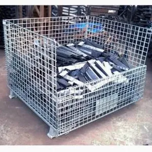 High Quality Rigid Wire Mesh Container for Wine Storage Cage thumbnail-5