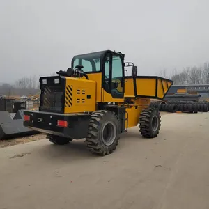 Lu Zhuang 5-ton Four-wheel Drive Dump Truck, Engineering Dump Transport Vehicle, Construction Waste and Garbage Handling Machine thumbnail-3