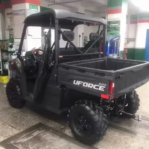 All Terrain Adult UTV 4x4 Farm Vehicle With 600cc Engine Automatic Shaft Drive Transmission 4WD and Differential Lock Equipped thumbnail-3