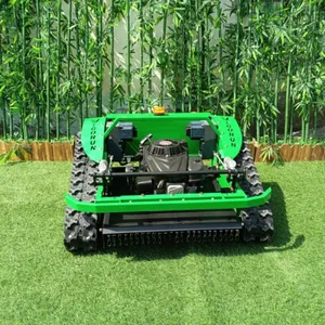 Vigorun VTLM600 Gasoline Mower, Loncin 224CC Gasoline Engine Automatic Grass Brush Cutter Robot for Mountainsides thumbnail-1
