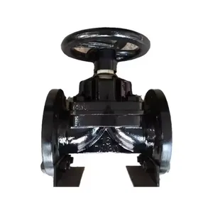 ANSI DIN GOST Pn10 Pn16 Pn25 Diaphragm Valve G41F46-16C Shut off Globe Valve PTFE PFA Seat Diaphragm Valve thumbnail-1