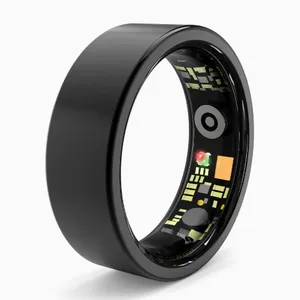 Titanium Smart Health Ring / Heart Rate, Sleep, Blood Pressure Monitoring Fitness Waterproof Smart Ring（Wechat:13510231336） thumbnail-2