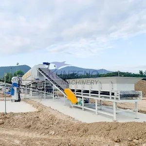 Small Rotary Drum Screen Equipment Trommel Screening Machine for Waste Seperation Plant EPC thumbnail-3