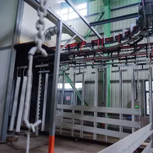 Custom Powder Coating Line for Elevator Door Manufacturing With Conveyor System thumbnail-5
