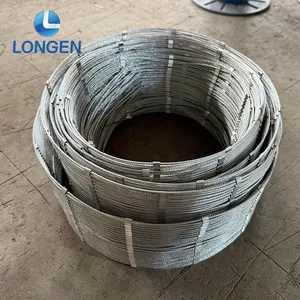 Flexible Stainless Steel Wire Rope Mesh Plain Weave for Green Wall & Vertical Garden With Cutting Bending Services thumbnail-1