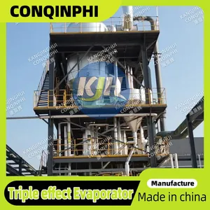 Compact Multi-effect Evaporator Crystallizer With CIP Cleaning Design, Max Operating Temp 150°C, 50 Hz Frequency thumbnail-1
