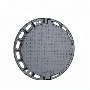 Jingdong Ductile Iron Manhole Cover for Highway Pedestrian Zones Rectangles Custom Sizes (600*600/800*800) Casting Services thumbnail-3