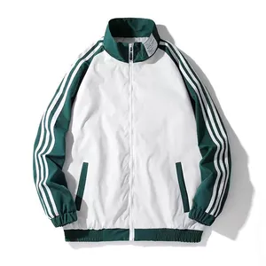 Men’s Full-Zip Track Jacket in 100% Polyester Tricot thumbnail-1