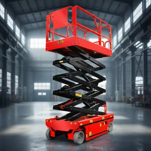 Self Propelled Hydraulic Mini Scissor Lift Electric Scissor Lift thumbnail-1