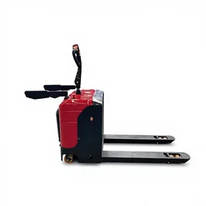 Hot Sell 1-3T Stacker Jack Lifter Strong Fork Motor Stand-on Operation Pallet Truck Electric Stacker With Standing Pedal Type thumbnail-4