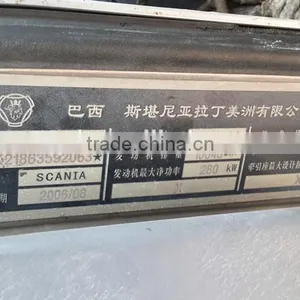 Used Sweden Made Scania Tractor Head P380 10 Wheels Scania Tractor Heads P380 Volvo FM12 Head thumbnail-5
