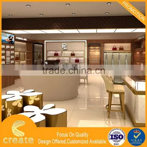 Factory Price Ladies Shop Decoration Wooden Dressing Cabinet Design,shop Furniture Garment Display With Used Clothing Racks for thumbnail-2