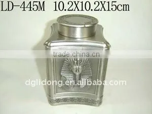 Fashion Rectangular Metal Tea Box thumbnail-1