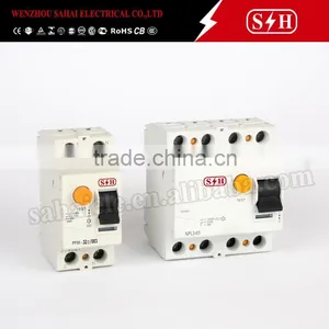 Europe Design PFIM PKIM Residual Current Circuit Breaker 2P 4P RCD 30mA RCCB thumbnail-1