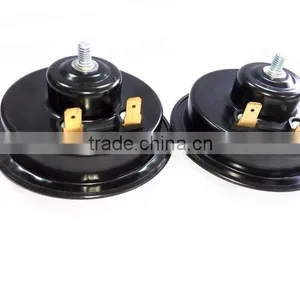 2pcs12V Loud Horn105db Car Truck Electric Disc Motorcycle Horns Car Horn 90mm Car Horn Supplier's Choice thumbnail-3