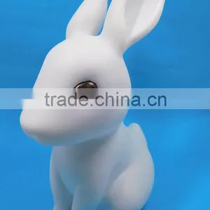 New Design Electronic Led Flashing Toy PVC Soft Rabbit For Promotion Gift thumbnail-1