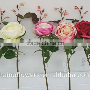 New Design China Artificial Rose Flowers Wholesale Silk Flowers Artificial With Best Price thumbnail-1