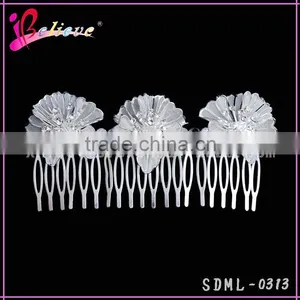 2015 Popular Hair Jewelry Flower Diamond Hair Comb Wedding Hair Accessories thumbnail-1