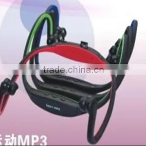 Protable Sports Mp3 Headset Player With FM Radio Cheap Price thumbnail-1