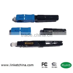 Fast Connector SC/UPC Screw Type Japanese Ferrule Metal V-groove thumbnail-1