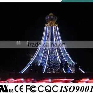 IP68 Waterproof Fantastic&romantic City Sculptures Landscape Lighting CE UL Approved thumbnail-3