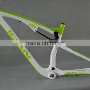 27.5er MTB Carbon Frame 650b Suspension Frame Thru Axle 135/142mm thumbnail-1