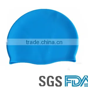 2016 New Style High Quality Silicone Rubber Swim Cap Customize Promotional thumbnail-5